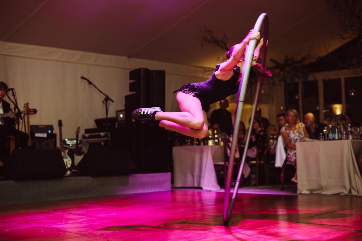 acrobatic musician wedding entertainment tip