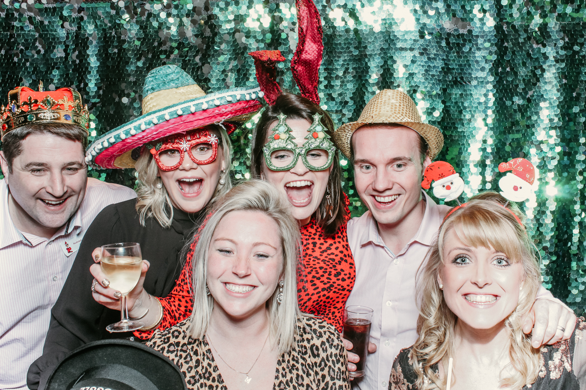 Christmas party photo booth hire Worcester