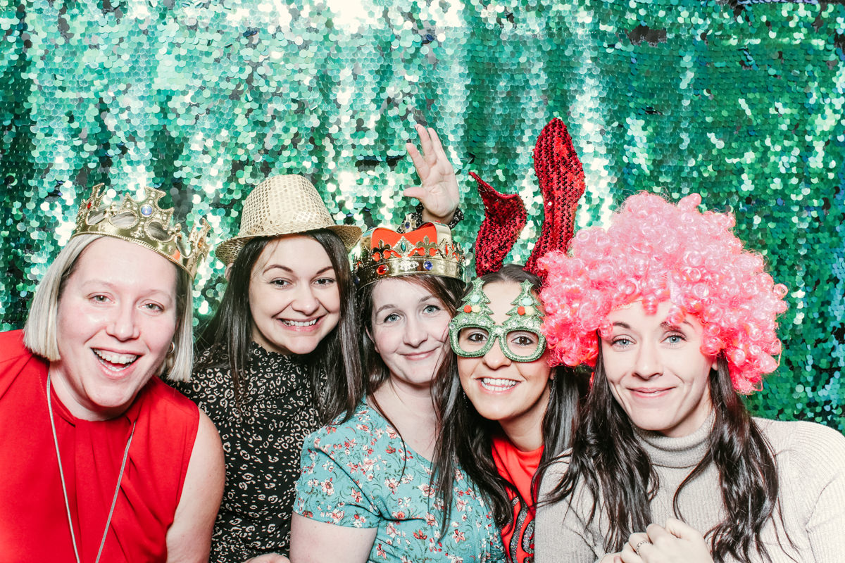 herfordshire photo booth rental for christmas party