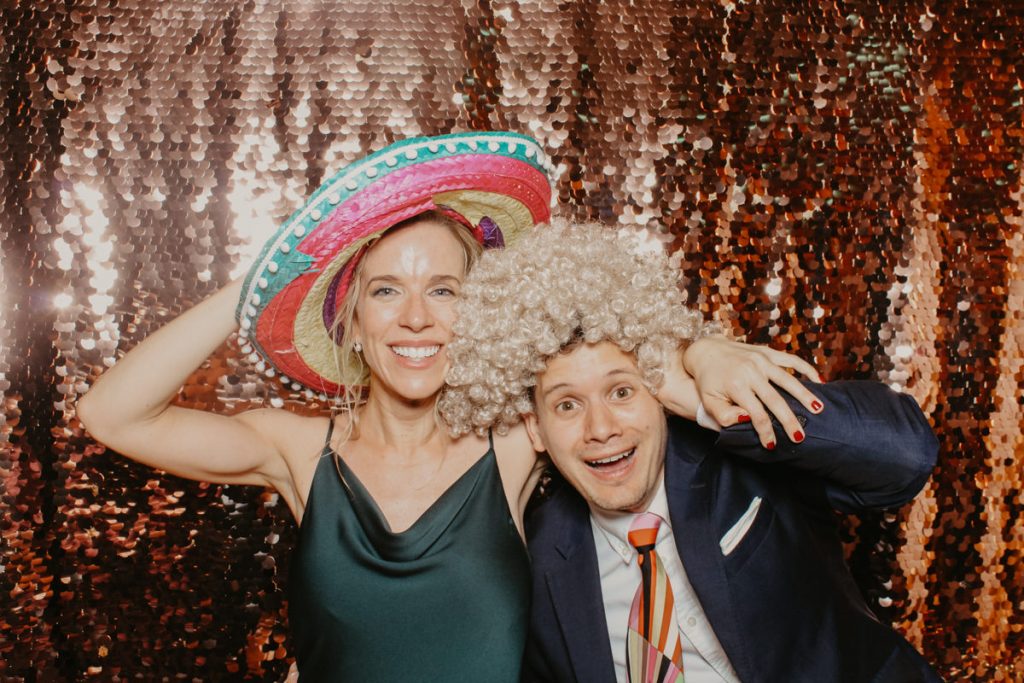 elmore court wedding photo booth hire with Mad Hat Photo booth