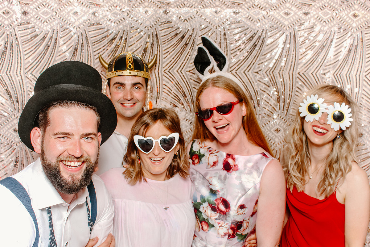 Coombe Lodge Blagdon wedding photo booth