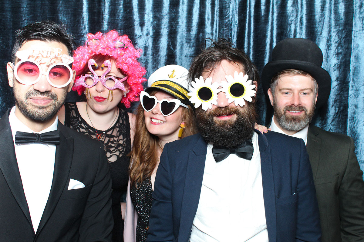 fun photo booth entertainment at whatley manor cotswolds