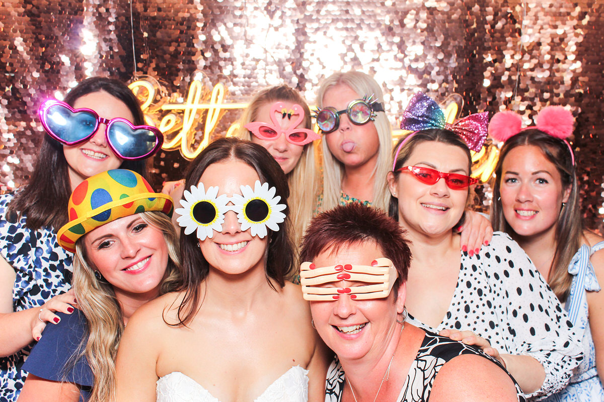 hyde house wedding cotswolds photo booth