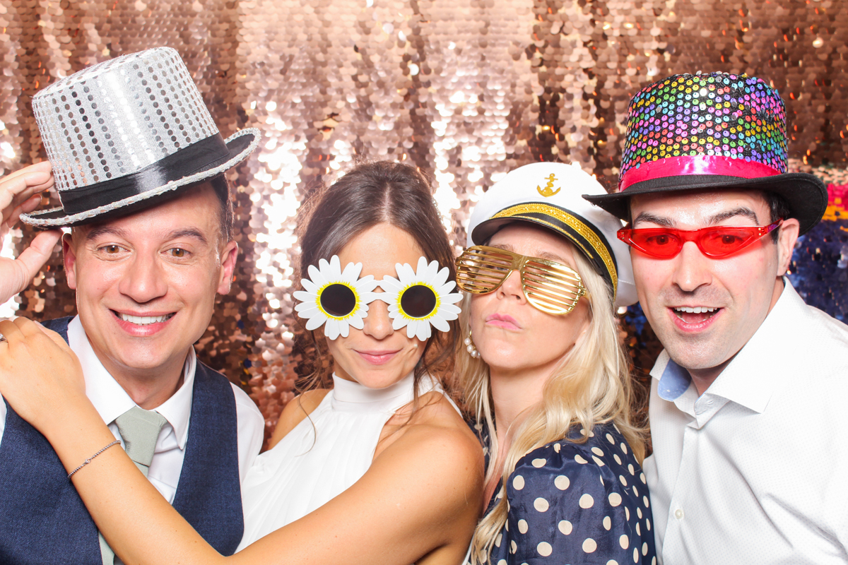 wedding entertainment with mad hat photo booth cotswolds