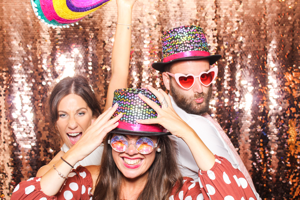 Lapstone barn Chipping Campden photo booth Cotswolds