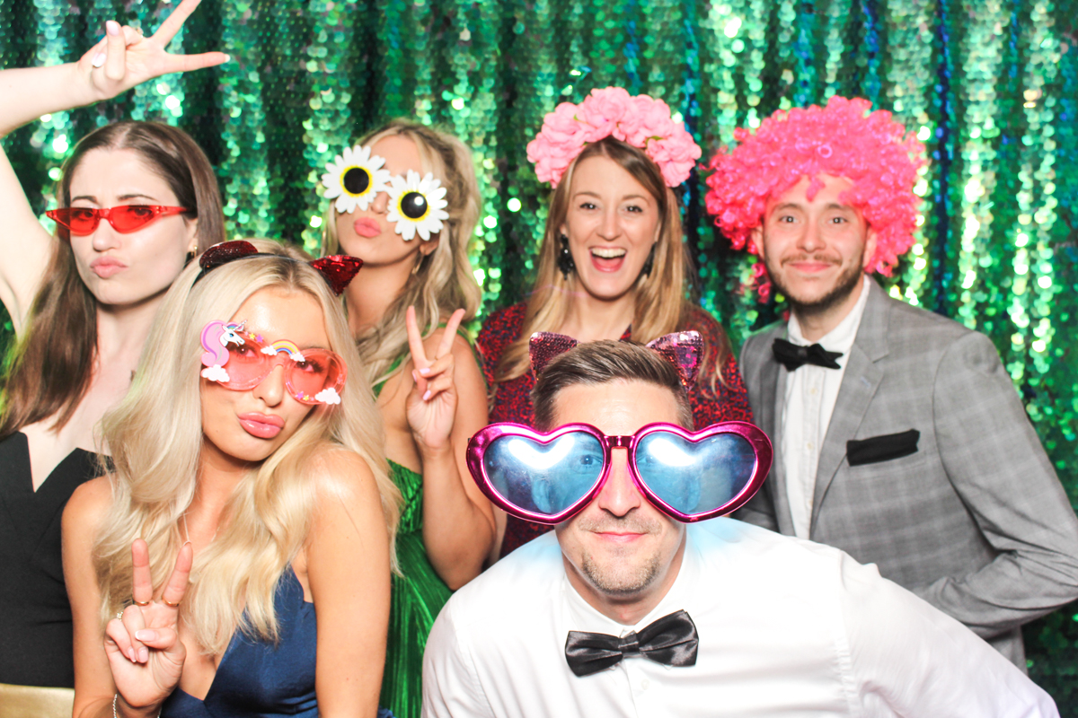 fun photo booth hire for a Stourport Manor Hotel wedding day