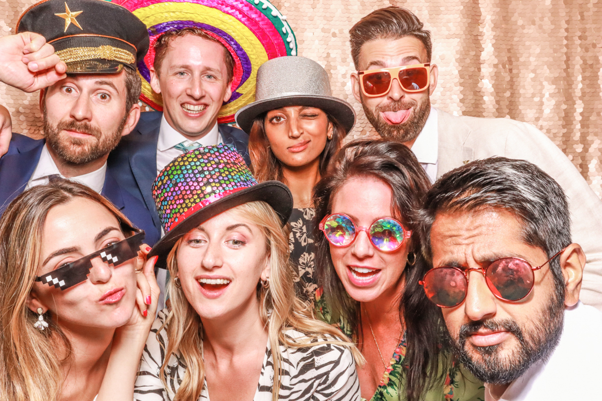 fun wooden photo booth hire near me