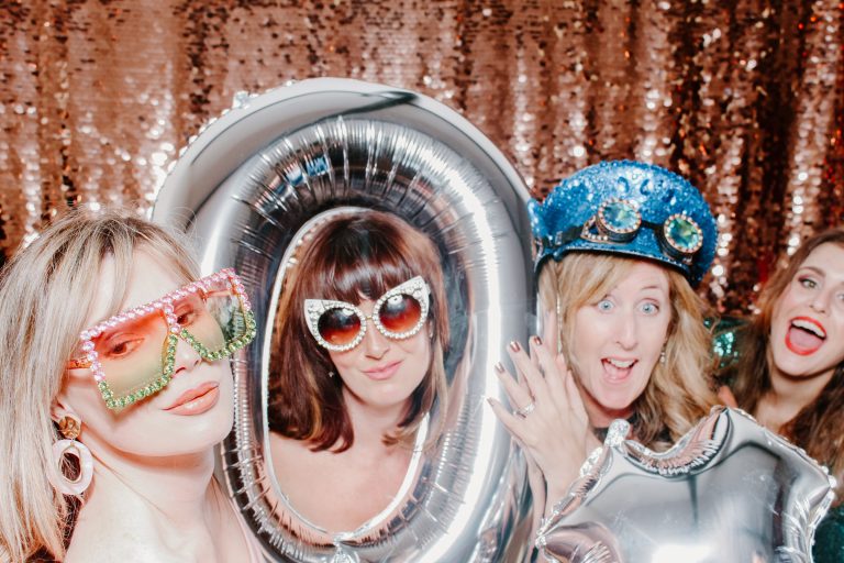 birthday party photo booth