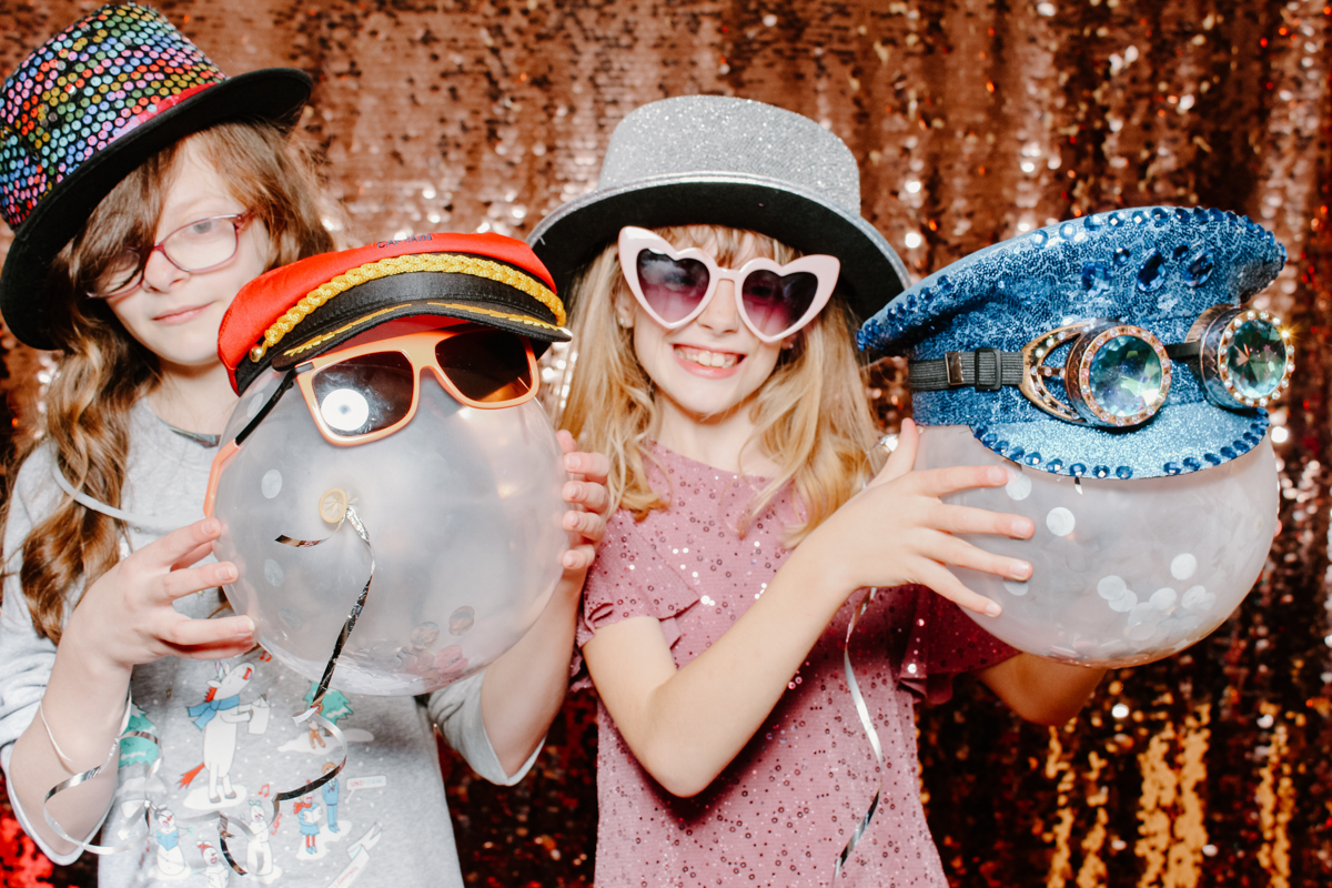 cotswolds birthday party photo booth