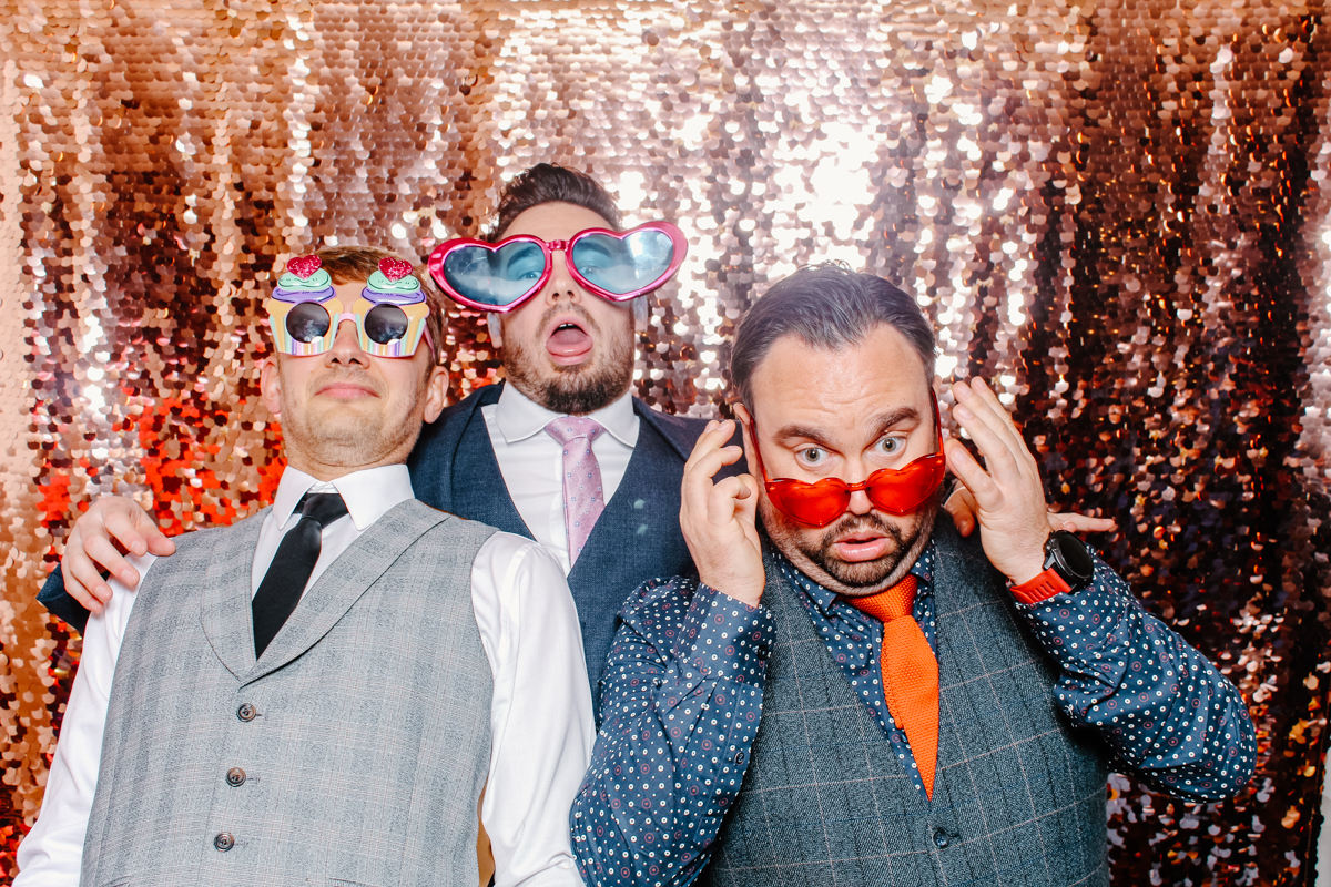 photo booth event cotswolds wedding venue