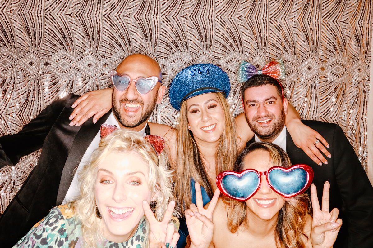 Old Gore Barn Wedding Photo Booth by Yard Space cotswolds hire