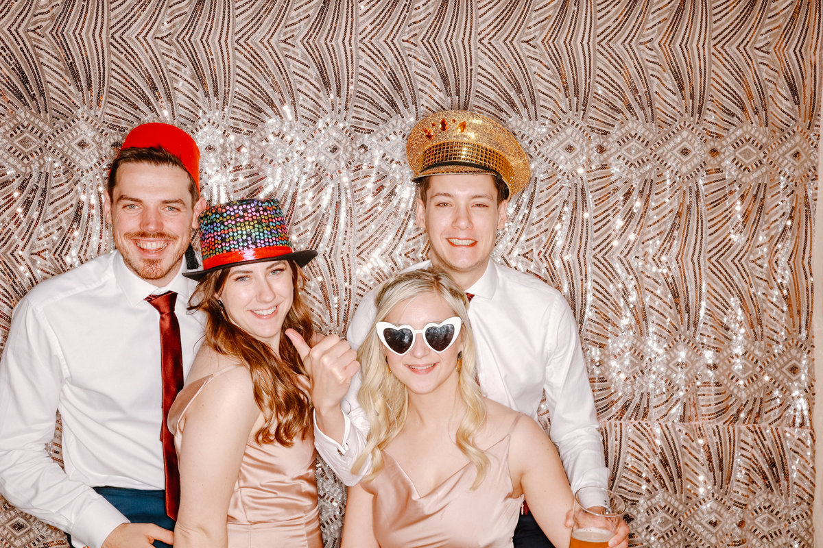 Old Gore Barn Wedding Photo Booth by Yard Space