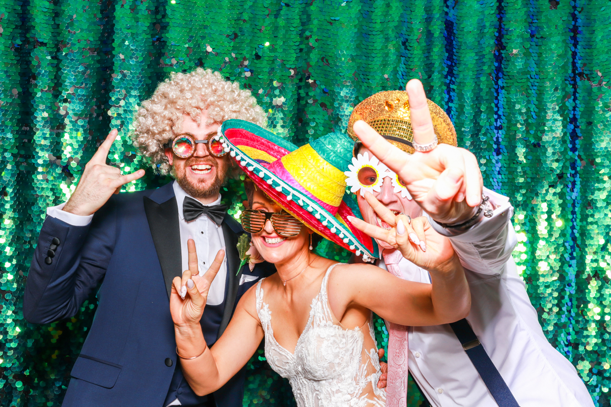 Swallows Nest Barn Wedding photo booth hire