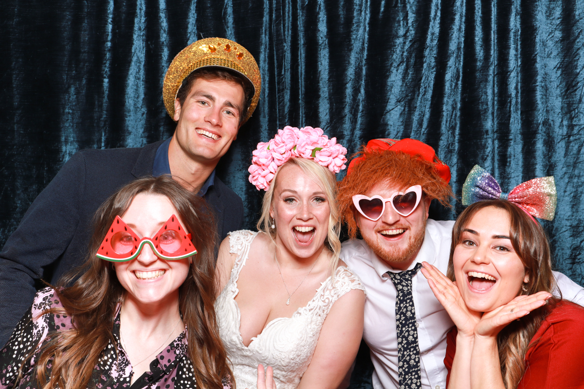 wedding photo booth hire at eastington park