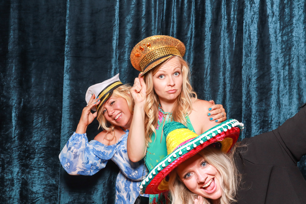 The Great Tythe Barn wedding photo booth 