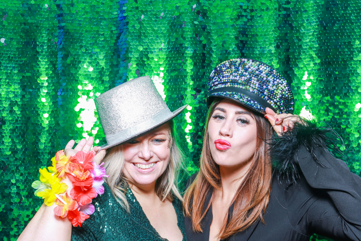 best photo booth party entertainment for corporate parties during Christmas