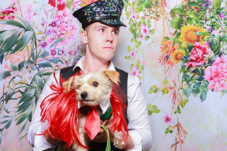 Cotswolds photo booth rental at the hare and hounds hotel