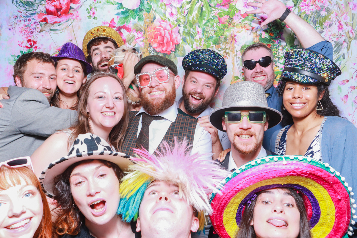 the hare and hounds hotel cotswolds photo booth