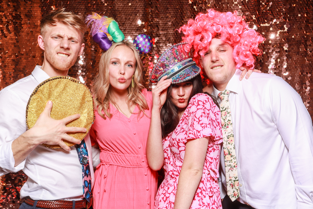 fun photos during the wedding entertainment for a great cotswolds wedding venue