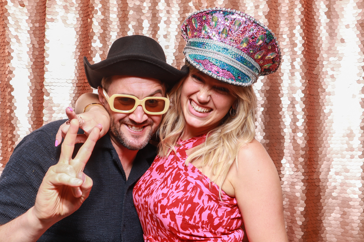 wedding party photo booth hire