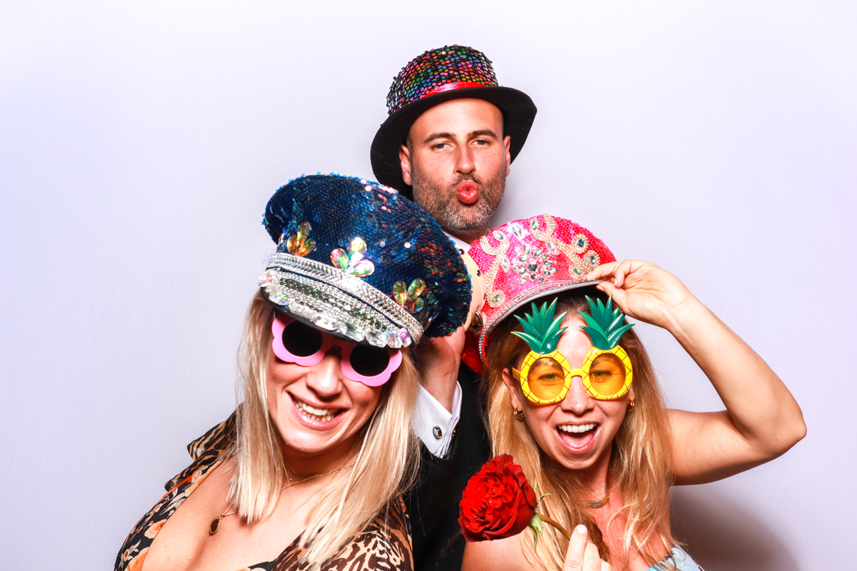 sequins hat for wedding photo booth props