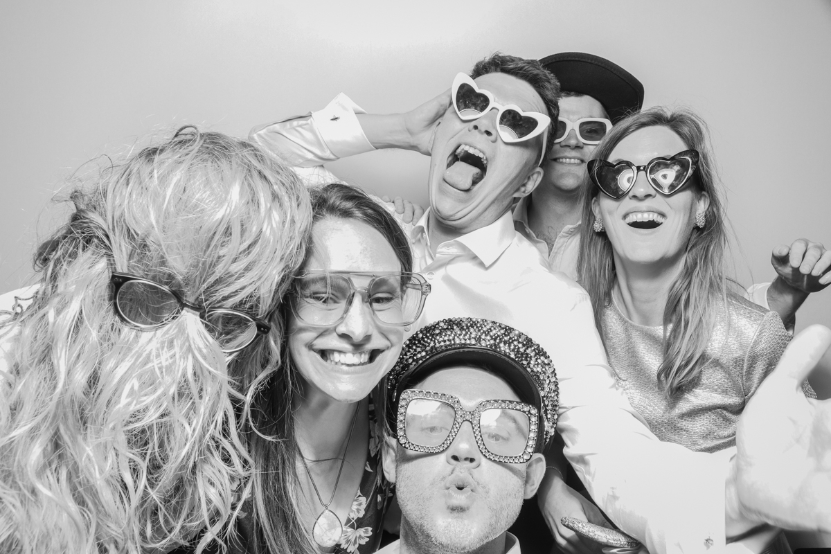 best wedding party photo booth hire