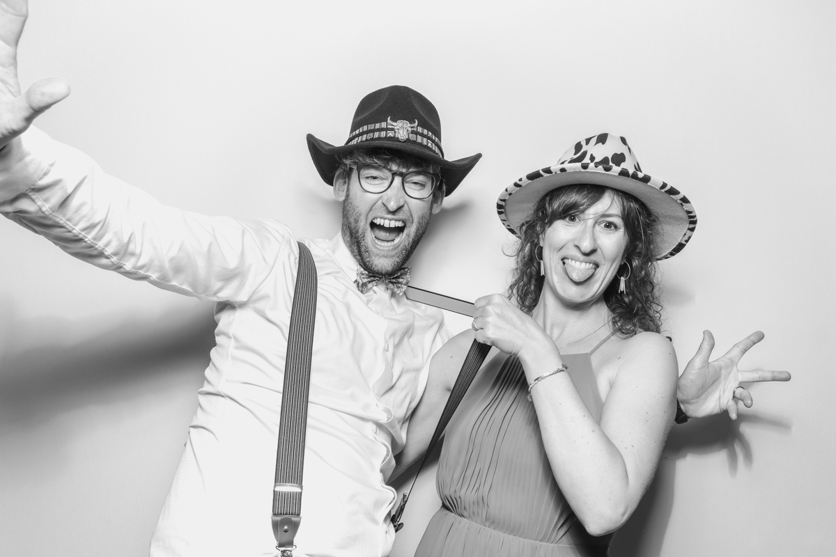 wedding party photo booth hire