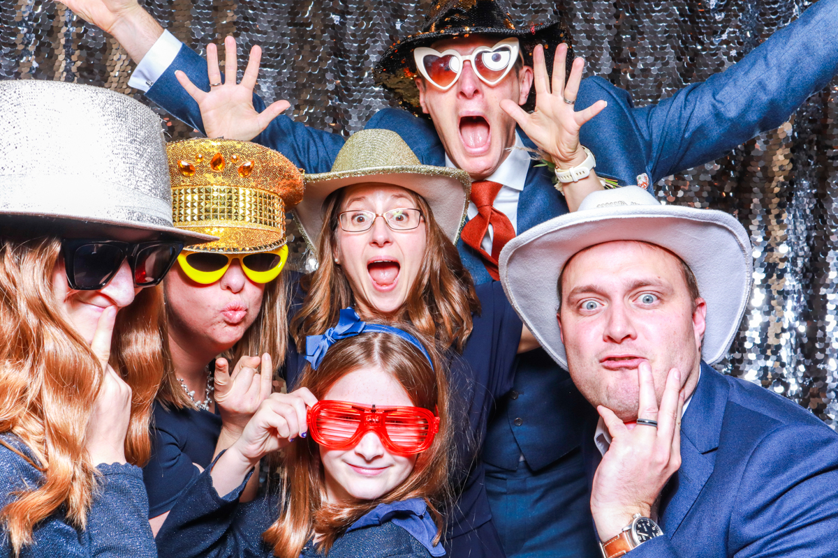 Caswell house wedding party entertainment Cotswolds photo booth hire