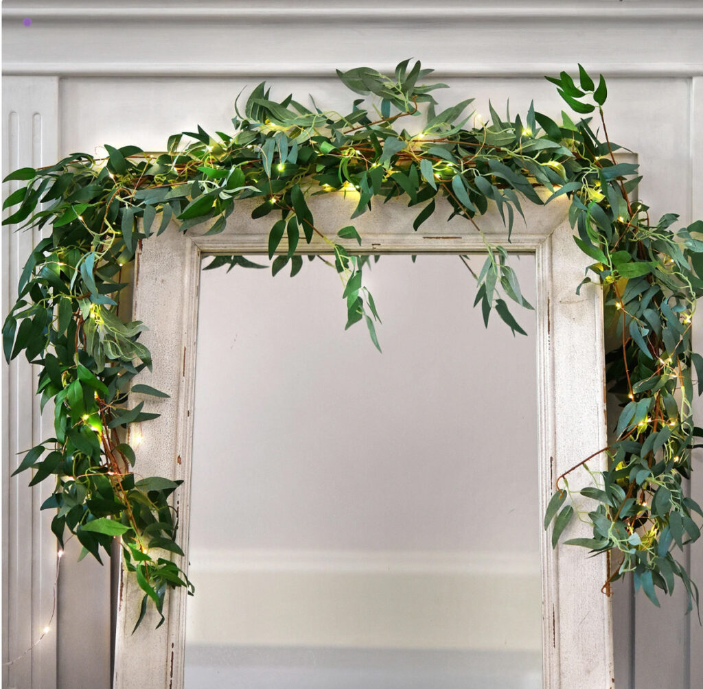 Greenery Vine Leaves for Wedding Decor for a diy photo booth setup kit