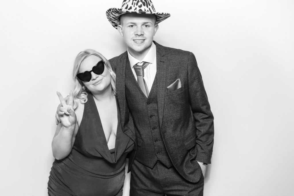 b&w filter for kardashian style selfie pod hire for an affordable party entertainment