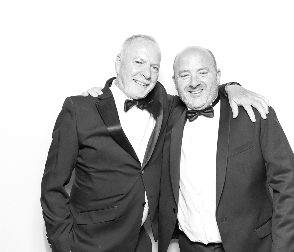 b&w kardashian style photo booth prints, for a large corporate event at Hedsor House with Mad Hat Photo Booth rental for luxury events