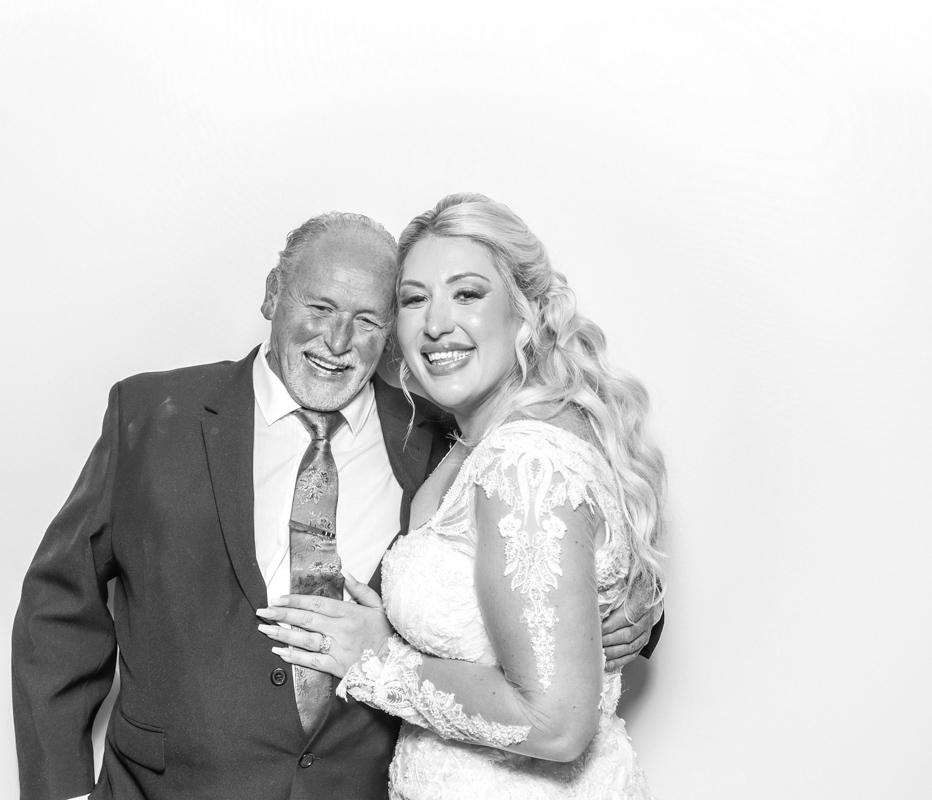 B&W Kardashian style filter for an armada house photo booth rental, with the best party entertainment for weddings, corporate events and private parties