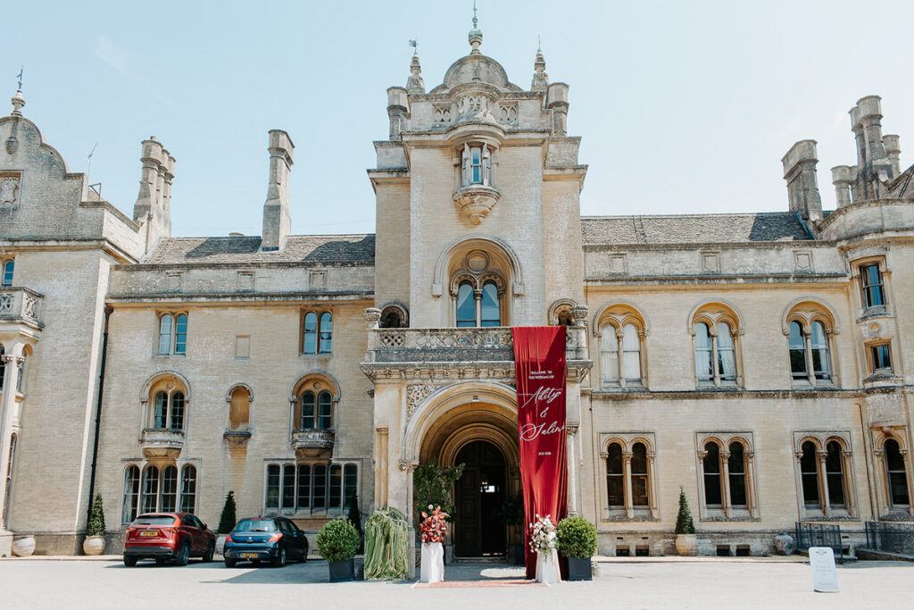 Grittleton House wedding venue in Wiltshire for a 2-day asian wedding 
