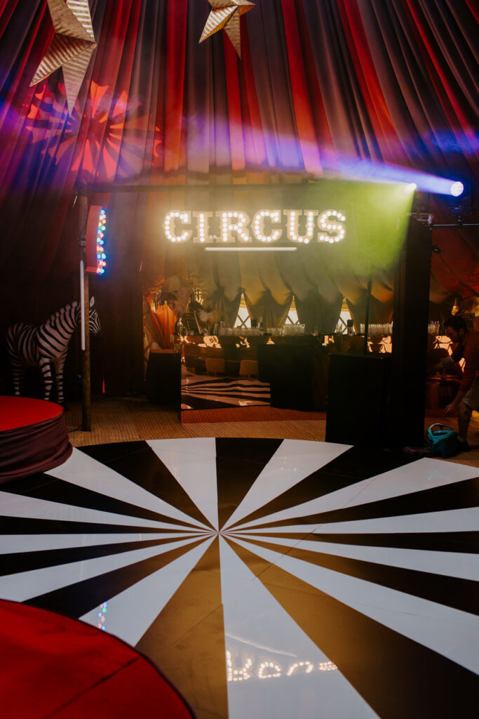 Circus themed event photobooth ideas for parties, weddings and corporate events. Explore custom prints, backdrops, props, wooden photo booths